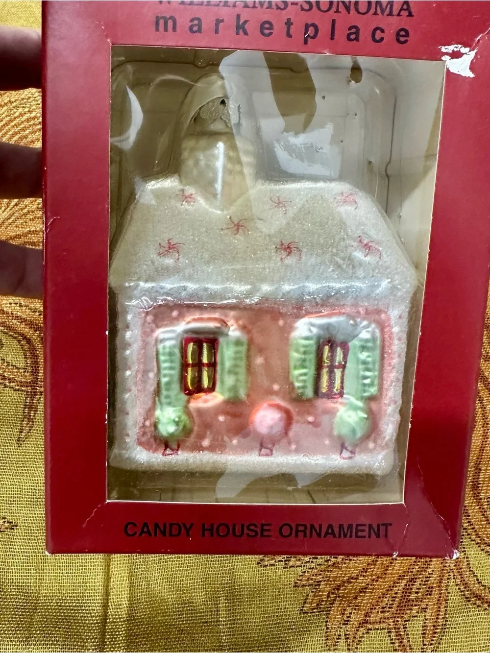 Williams-Sonoma Glass Ornament 